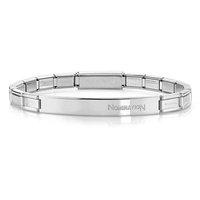 Nomination Stainless Steel Trendsetter Composable Logo Bracelet