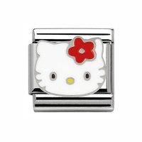 Nomination Composable Classic Hello Kitty Red Flower Charm