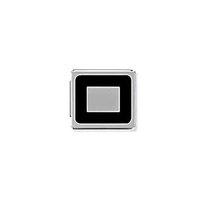 Nomination Composable Ikons Black Rectanglar Plate Frame Charm