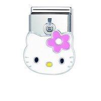 Nomination Composable Hello Kitty Pink Flower Charm