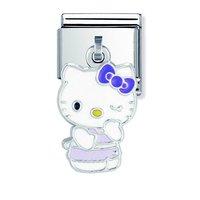 Nomination Composable Hello Kitty Purple Bow Charm