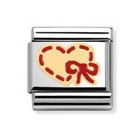 Nomination Composable Classic Heart and Bow Charm
