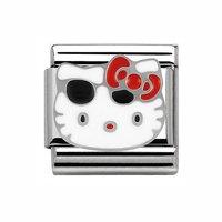 Nomination Composable Classic Hello Kitty Red Bow and Sunglasses Charm