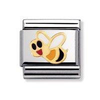 Nomination Composable Classic Gold and Enamel Bee Charm