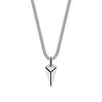 Nomination Metropolitan Enamel Black Spear Necklace