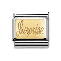 Nomination Composable Classic 18ct Gold Surprise Charm