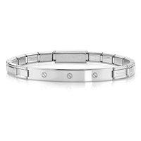 nomination stainless steel trendsetter composable screw bracelet