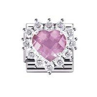 Nomination Composable Classic Royal Pink Heart Charm