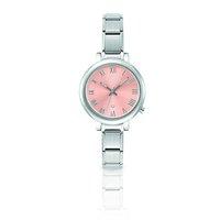 Nomination Composable Big Pink and Steel Paris Watch