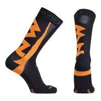 Northwave Extreme Winter High Socks - Black/Orange - S