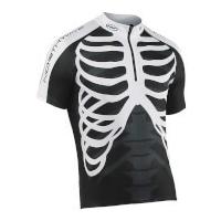 Northwave Men\'s Skeleton Short Sleeve Jersey - Black/White - XXL