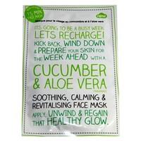 NPW Soothing, Calming &amp; Revitalising Face Mask with Cucumber &amp; Aloe Vera 15ml