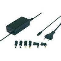 NPS-45 USBVOLTCRAFT®Laptop power supply, BASIC LINE, 5 - 20 Vdc, 3.3 A max, Suitable for Laptops from Compaq, Asus, Sams