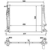 NRF 53028 Radiator, engine cooling
