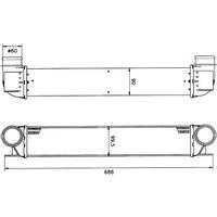 NRF 30129 Intercooler, charger