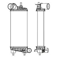 NRF 30322 Intercooler, charger