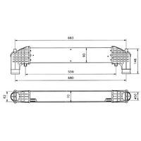 NRF 30108 Intercooler, charger