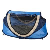 NSAuk Deluxe Travel Cot in Blue