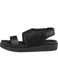 Ønsker Womens North Sandals Black Snake