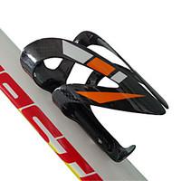 NT-BC1004 Carbon Fiber Bike Cage Holder Orange White/Green White/Red White, Red/White/3k Glossy Cycling Holder