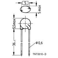 ntc thermistor k164 1 k epcos heissleiter temperaturkomp messung k 1 p ...