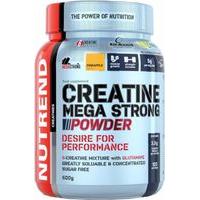 nutrend creatine mega strong powder 500 grams peach