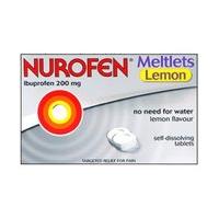 nurofen lemon meltlets 200mg x 12