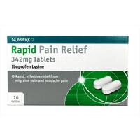 Numark Rapid Pain Relief - 16 342mg Tablets