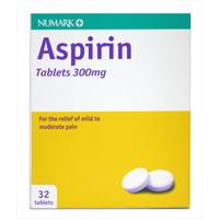 Numark Aspirin Tablets 300mg (32)