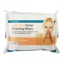 Numark Deep Pore Facial Cleansing Wipes - 25 Wipes