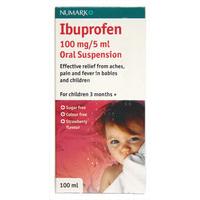 Numark Ibuprofen Suspension 100ml