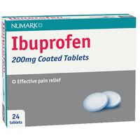 Numark Ibuprofen 200mg Tablets (24)