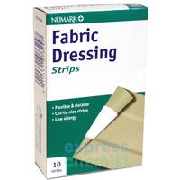 Numark Fabric Dressing Strips (10)