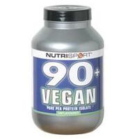 nutrisport 90 protein vegan unflavoured 908g