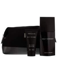 Nuit D\'Issey by Issey Miyake Eau de Toilette Spray 75ml Shower Gel 50ml and Toiletry Bag