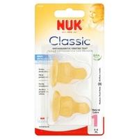 nuk latex standard teat size 1 medium feed hole