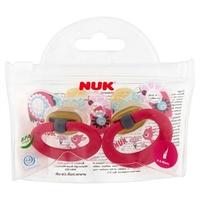 NUK Fawn Happy Kids Latex Soother Size 1 Pink