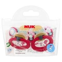 NUK Fawn Happy Kids Latex Soother Size 2 Pink