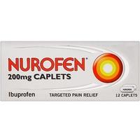 Nurofen 200mg Ibuprofen 12 Caplets