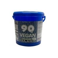 nutrisport 90 protein vegan 25kg unflavoured