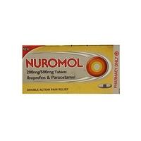 Nuromol 200mg/500mg 12 Tablets