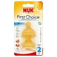 NUK First Choice Latex Size 2 Medium Feed