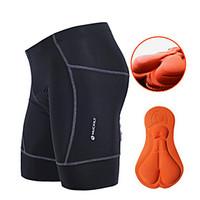 Nuckily Cycling Padded Shorts Men\'s Bike Shorts Padded Shorts/Chamois Breathable 3D Pad Reflective Strips Terylene Solid Cycling/Bike