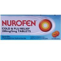 nurofen cold flu relief tablets