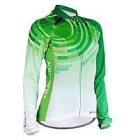 Nuckily Cycling Jacket Women\'s Long Sleeve Bike Jacket Jersey TopsWaterproof Thermal / Warm Windproof Anatomic Design Fleece Lining