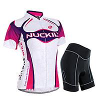 nuckily cycling jersey with shorts womens short sleeve bike sleeves je ...