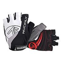 NUCKILY Sports Gloves Cycling Gloves Bike Gloves Anti-skidding / Breathable / Reflective Fingerless Gloves Cycling Gloves/Bike Gloves