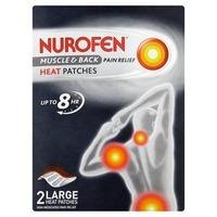 Nurofen Muscle & Back Pain Relief Heat Patches Large X2