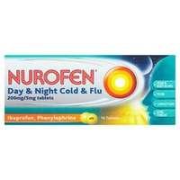 nurofen cold flu day night tablets 16s