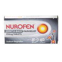 Nurofen Joint & Back 256mg Tablets 16\'s New